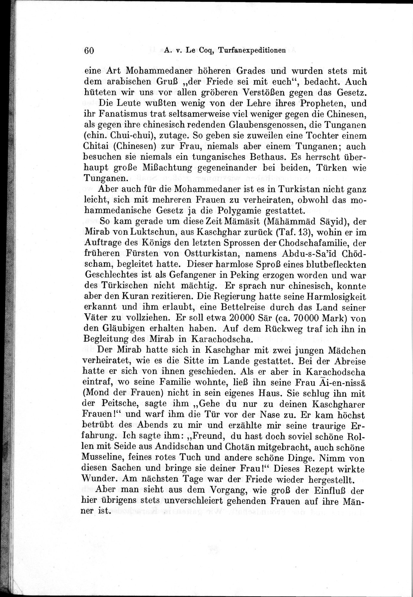 Auf Hellas Spuren in Ostturkistan : vol.1 / Page 92 (Grayscale High Resolution Image)