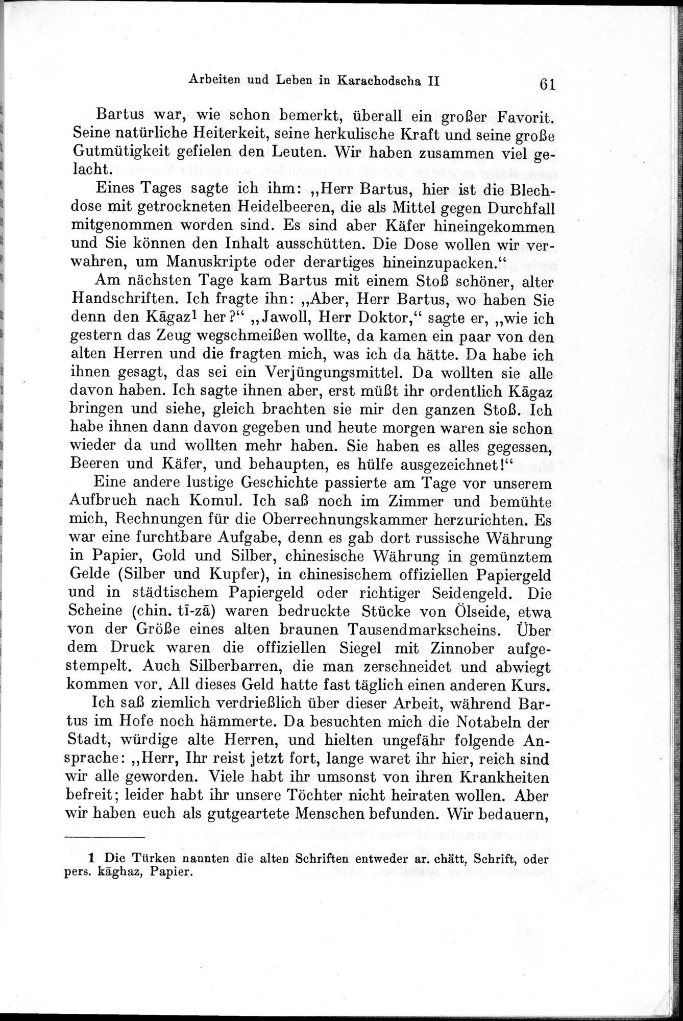 Auf Hellas Spuren in Ostturkistan : vol.1 / 93 ページ（白黒高解像度画像）