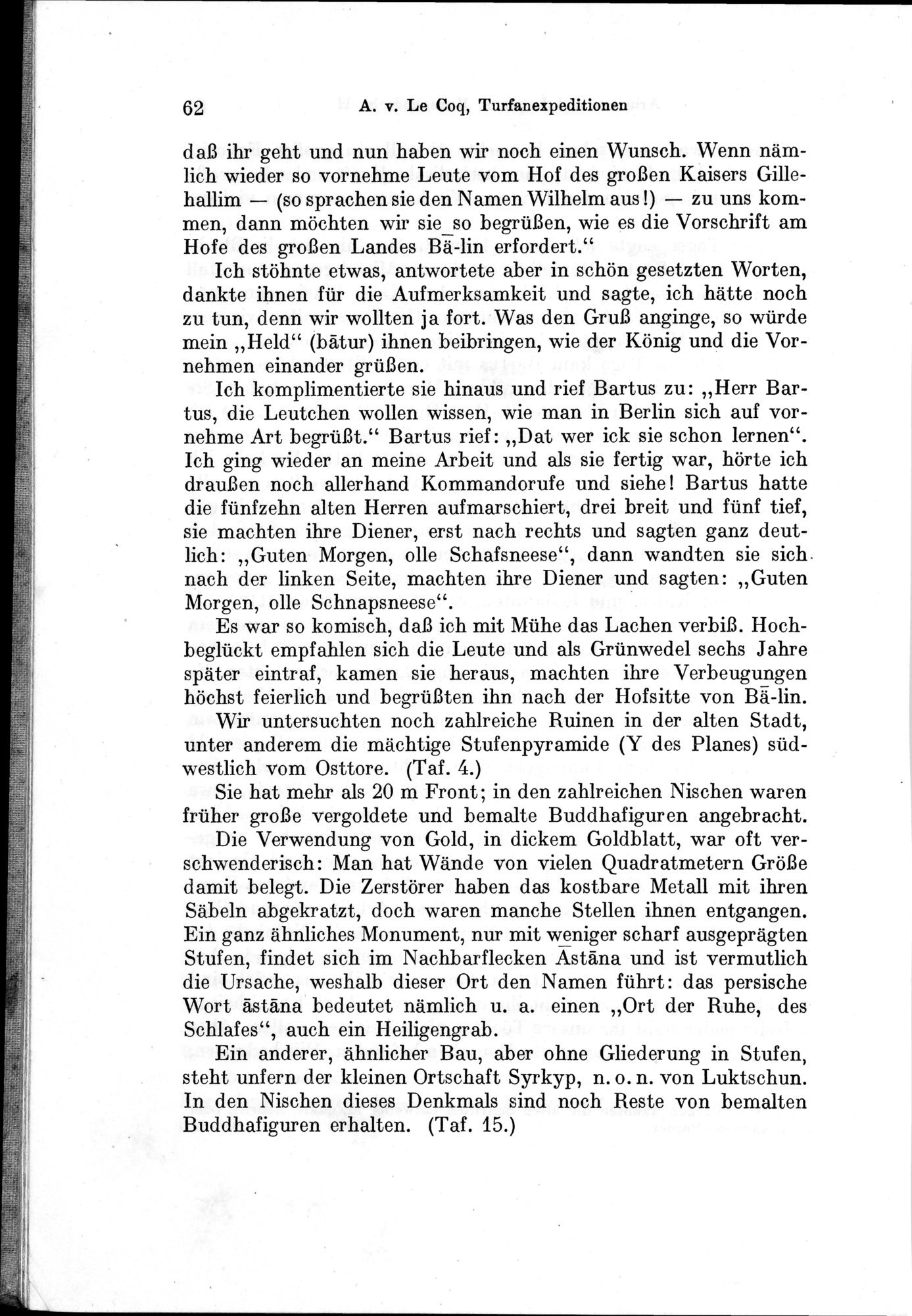 Auf Hellas Spuren in Ostturkistan : vol.1 / Page 94 (Grayscale High Resolution Image)