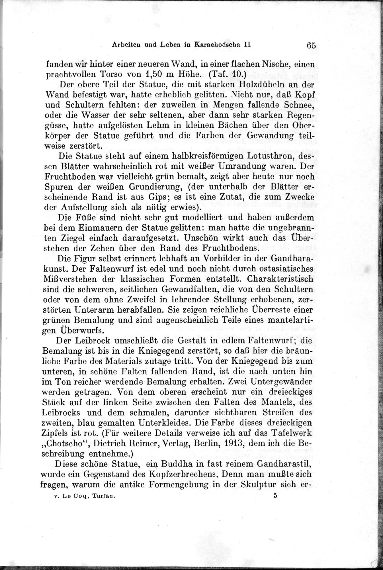 Auf Hellas Spuren in Ostturkistan : vol.1 / 99 ページ（白黒高解像度画像）