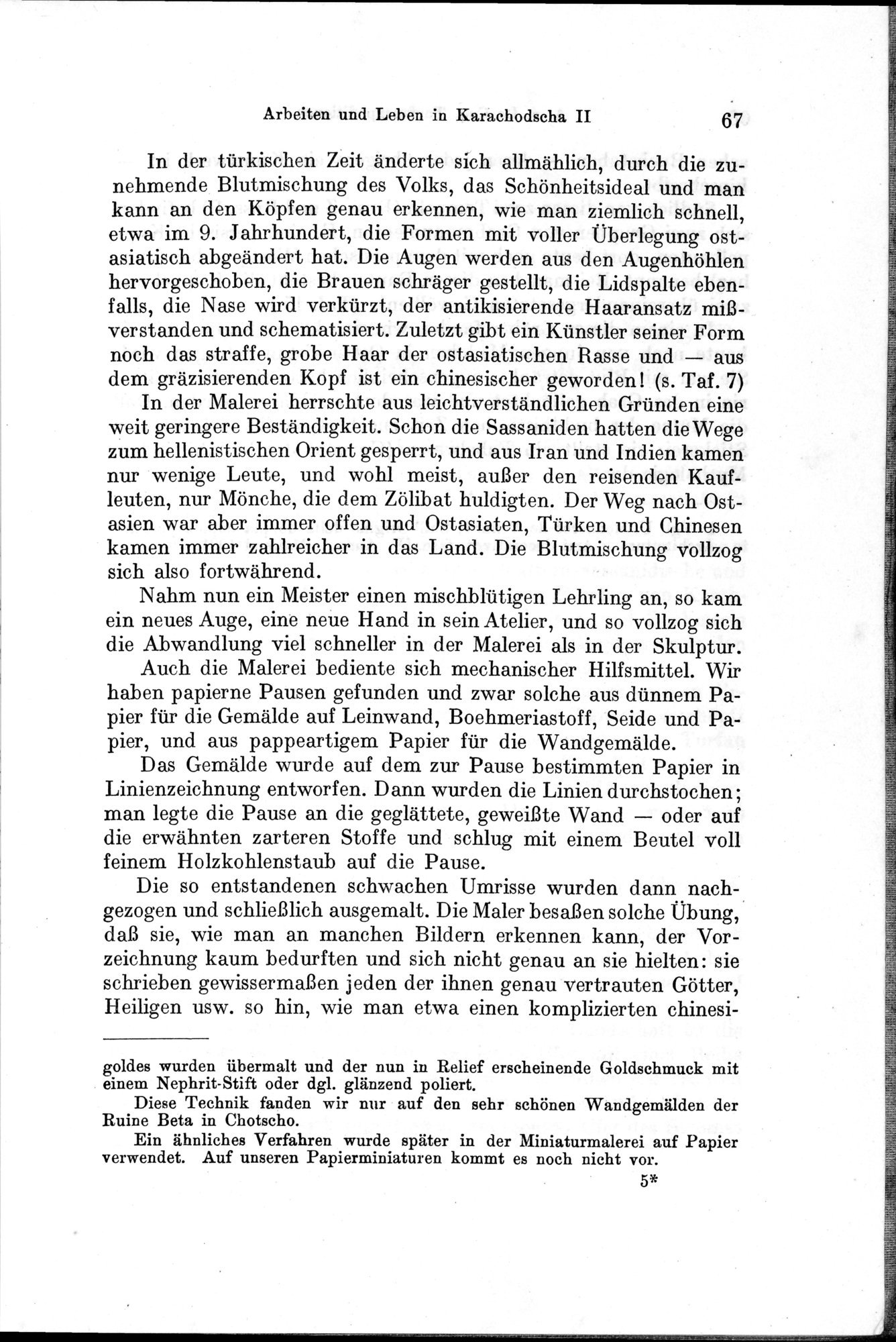 Auf Hellas Spuren in Ostturkistan : vol.1 / 101 ページ（白黒高解像度画像）