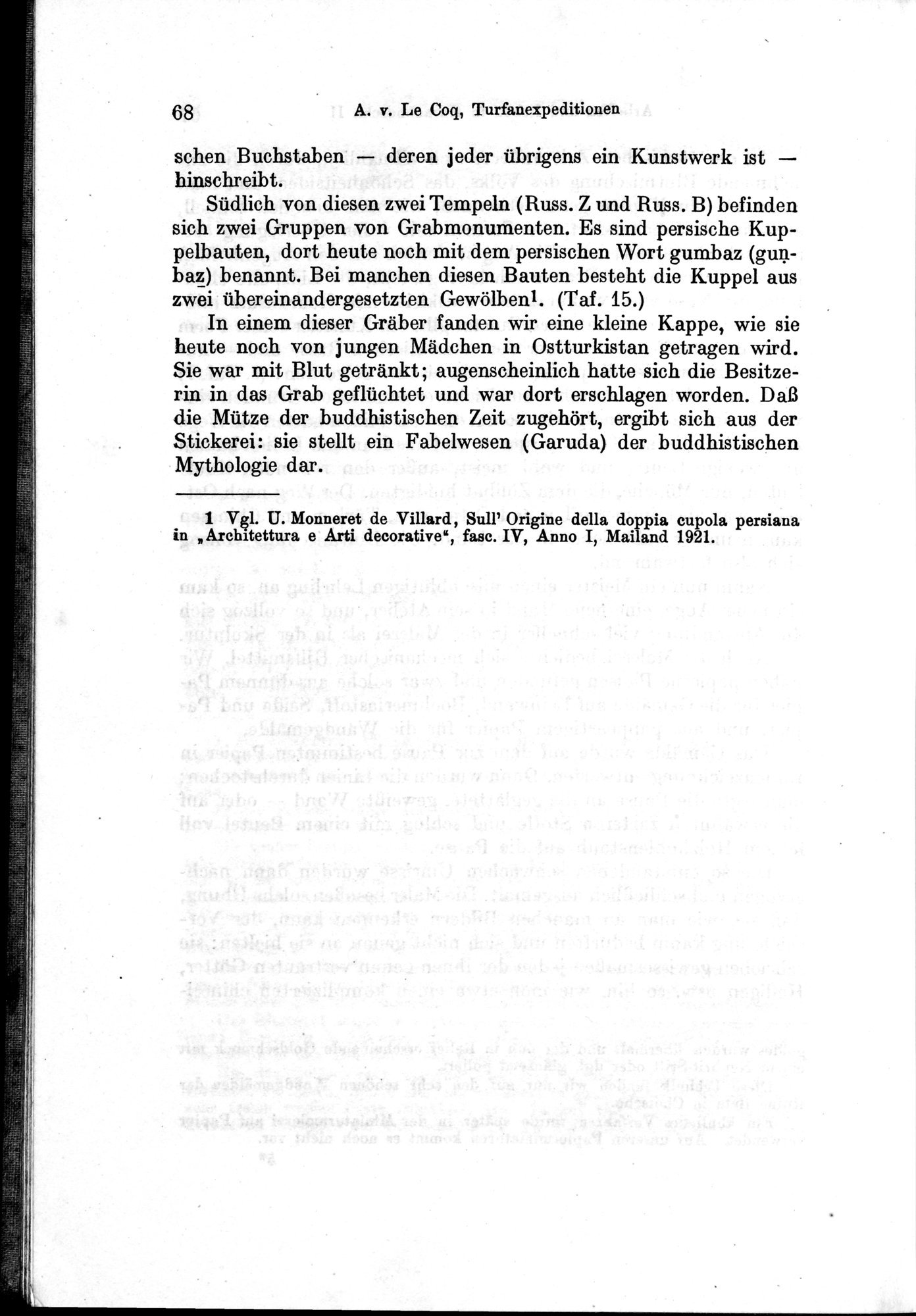 Auf Hellas Spuren in Ostturkistan : vol.1 / Page 102 (Grayscale High Resolution Image)