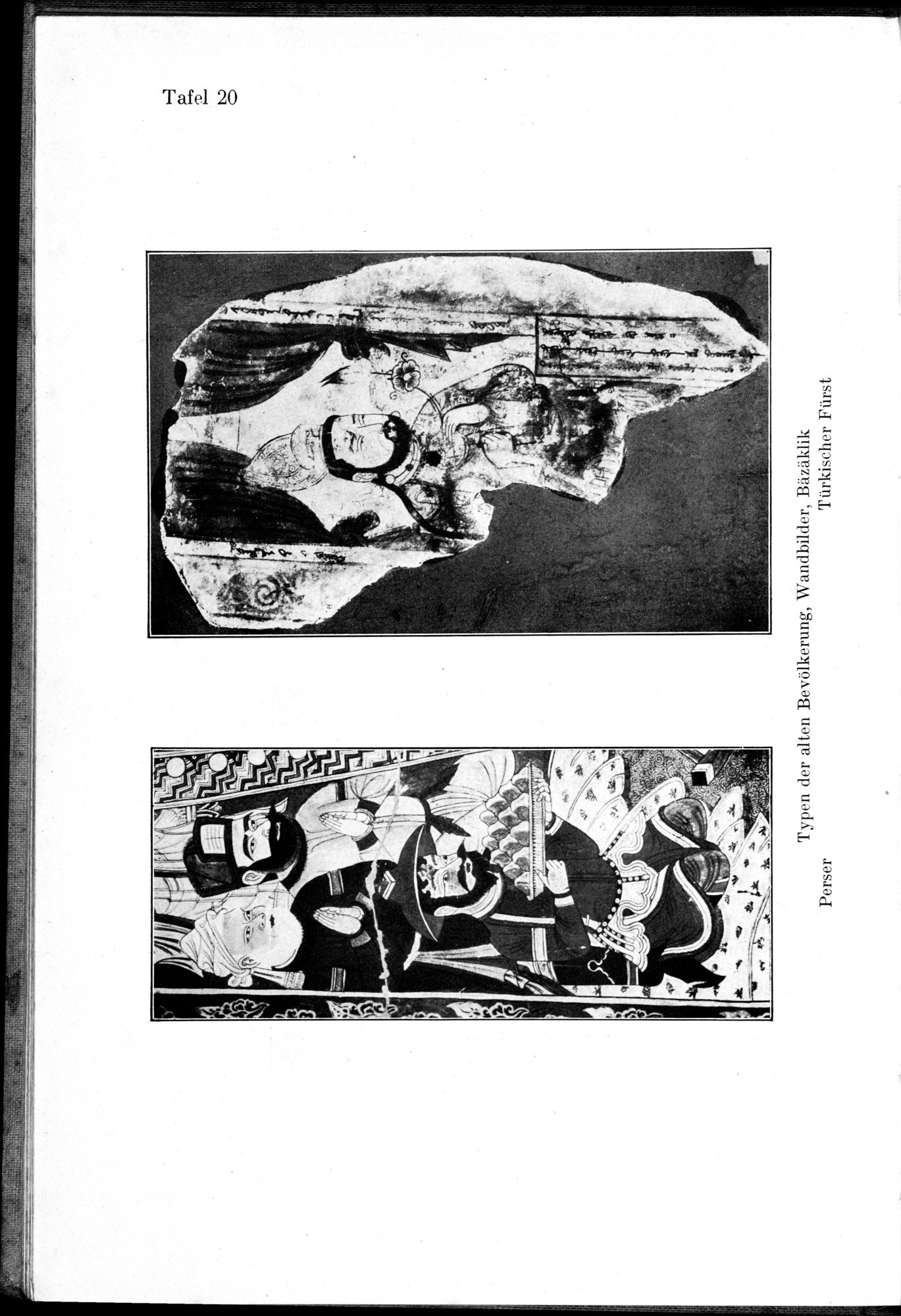 Auf Hellas Spuren in Ostturkistan : vol.1 / Page 108 (Grayscale High Resolution Image)