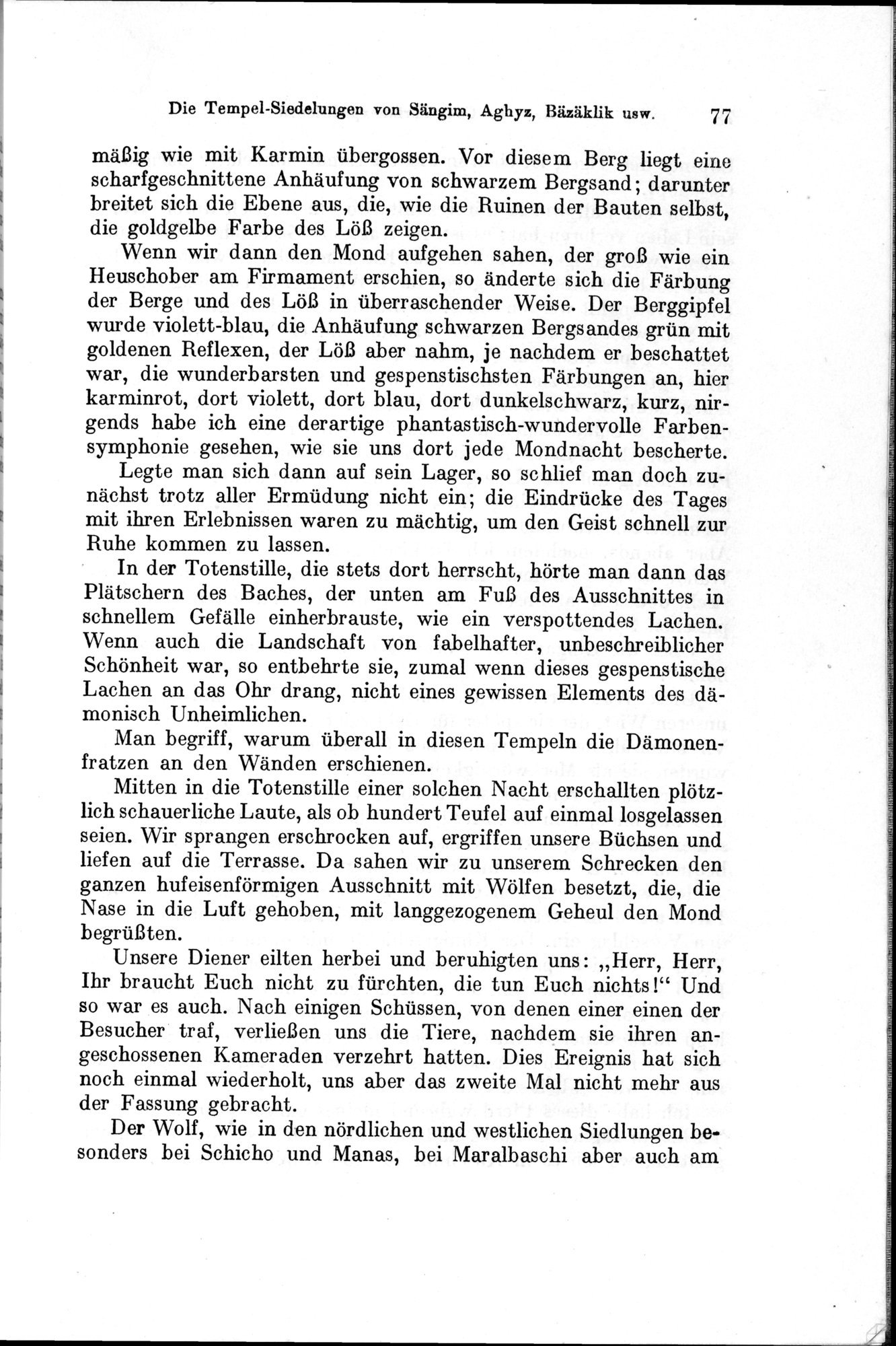 Auf Hellas Spuren in Ostturkistan : vol.1 / 115 ページ（白黒高解像度画像）
