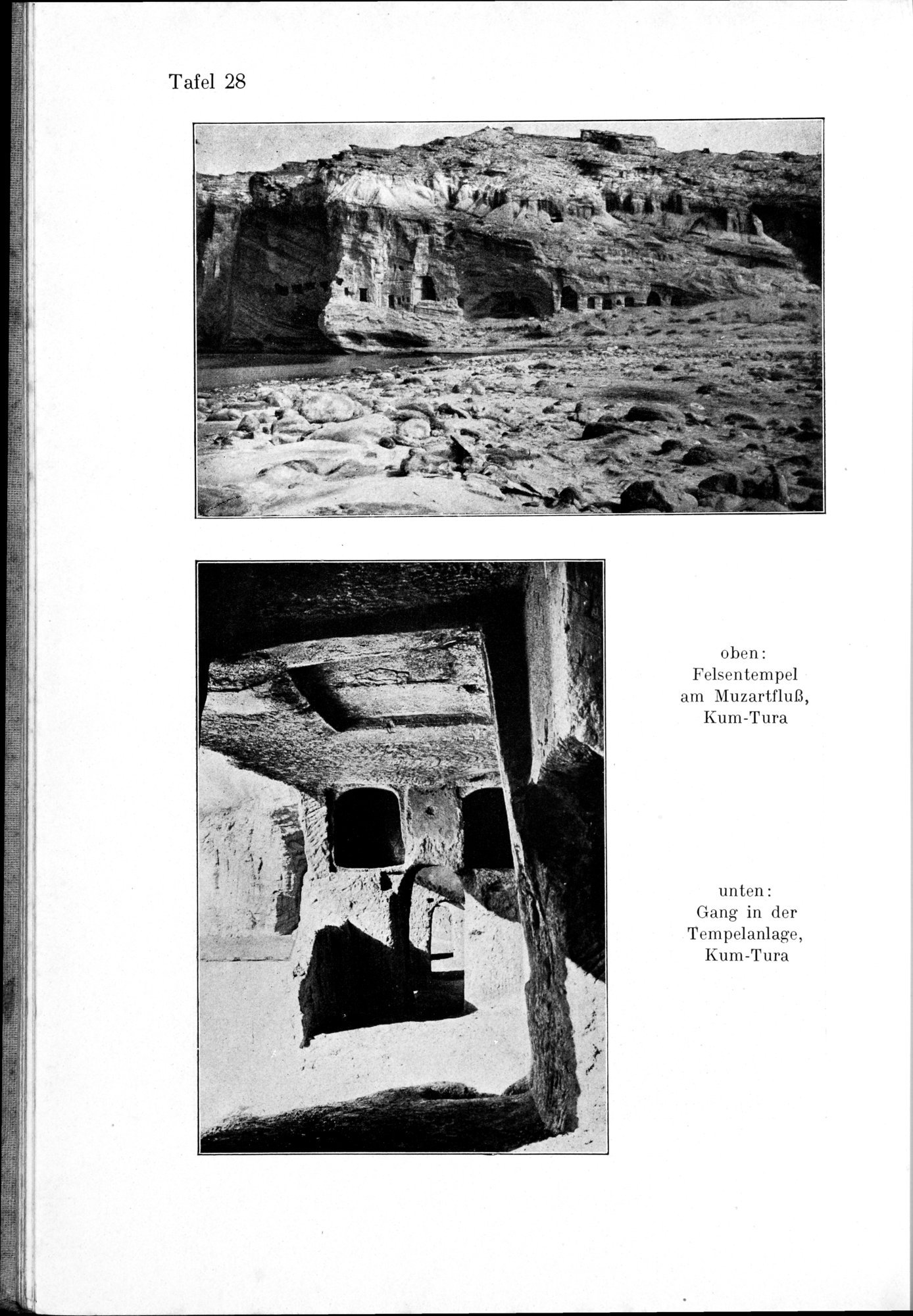 Auf Hellas Spuren in Ostturkistan : vol.1 / Page 132 (Grayscale High Resolution Image)