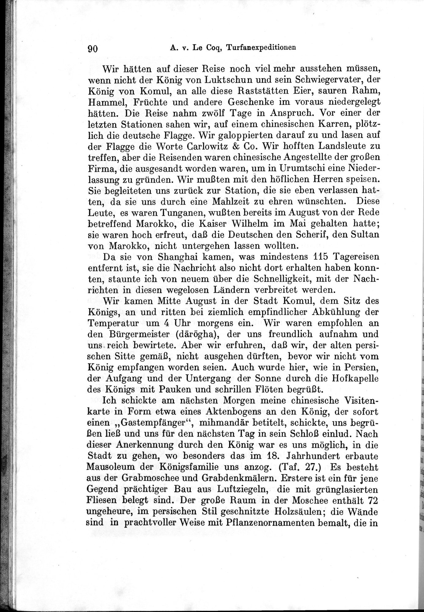 Auf Hellas Spuren in Ostturkistan : vol.1 / Page 134 (Grayscale High Resolution Image)
