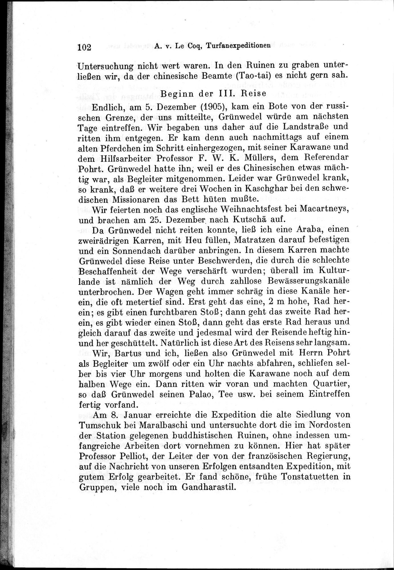 Auf Hellas Spuren in Ostturkistan : vol.1 / 148 ページ（白黒高解像度画像）