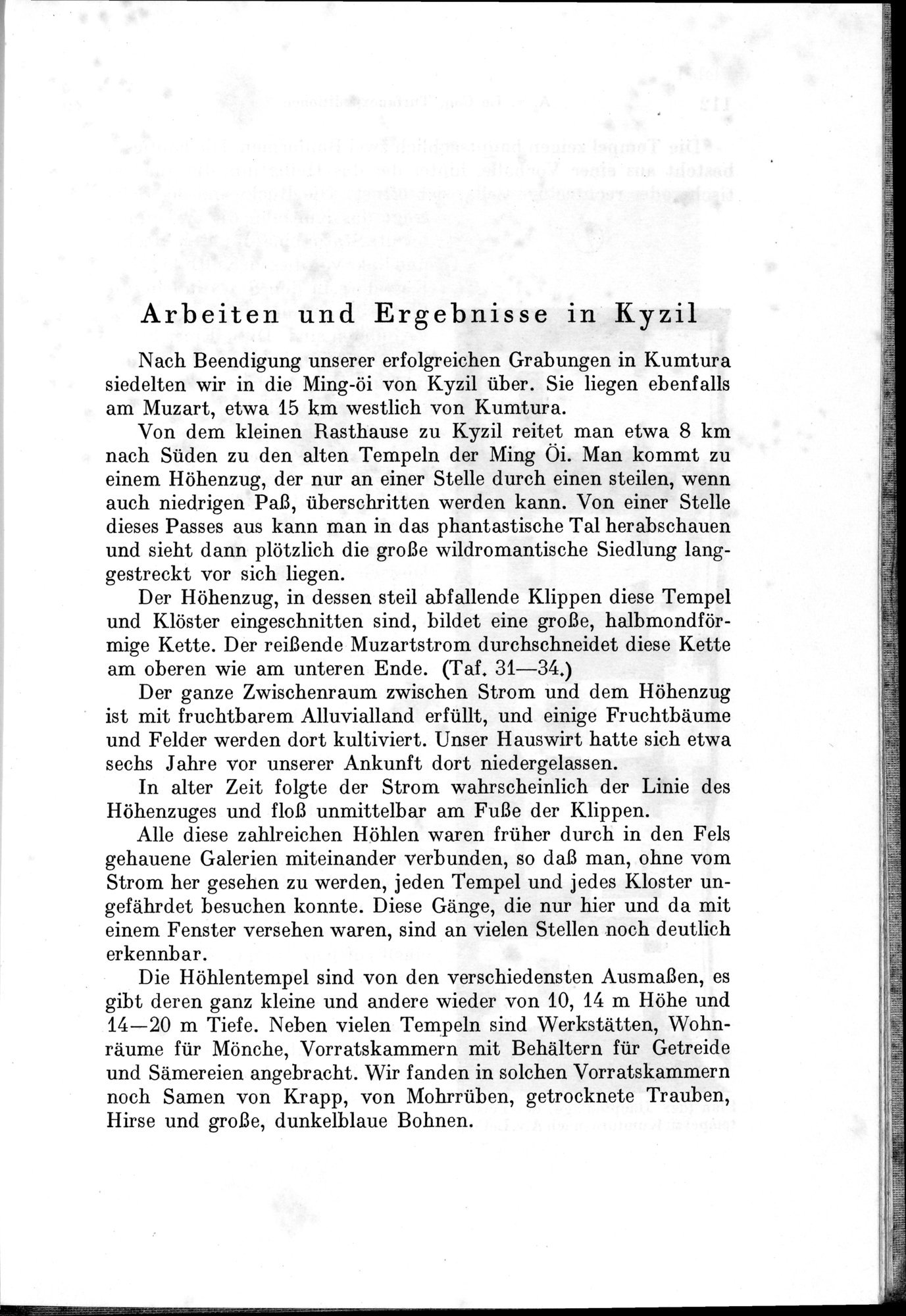 Auf Hellas Spuren in Ostturkistan : vol.1 / Page 161 (Grayscale High Resolution Image)