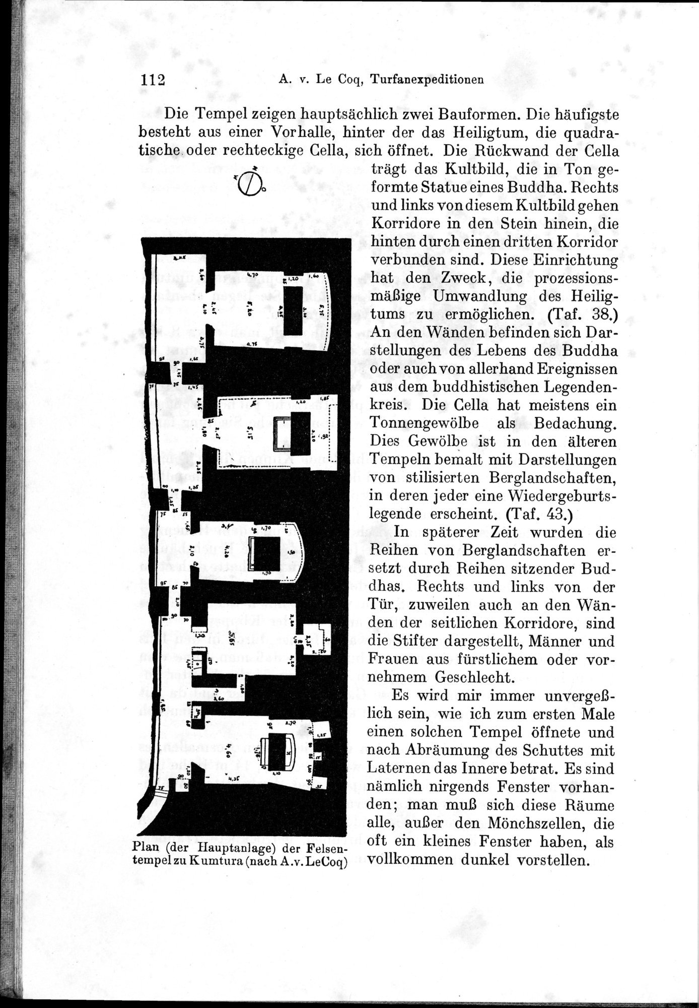 Auf Hellas Spuren in Ostturkistan : vol.1 / Page 162 (Grayscale High Resolution Image)