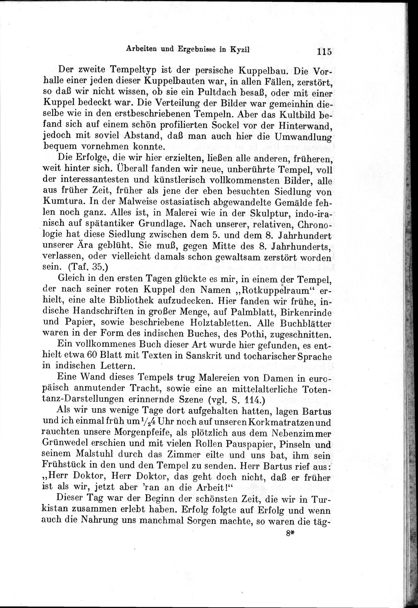 Auf Hellas Spuren in Ostturkistan : vol.1 / Page 167 (Grayscale High Resolution Image)