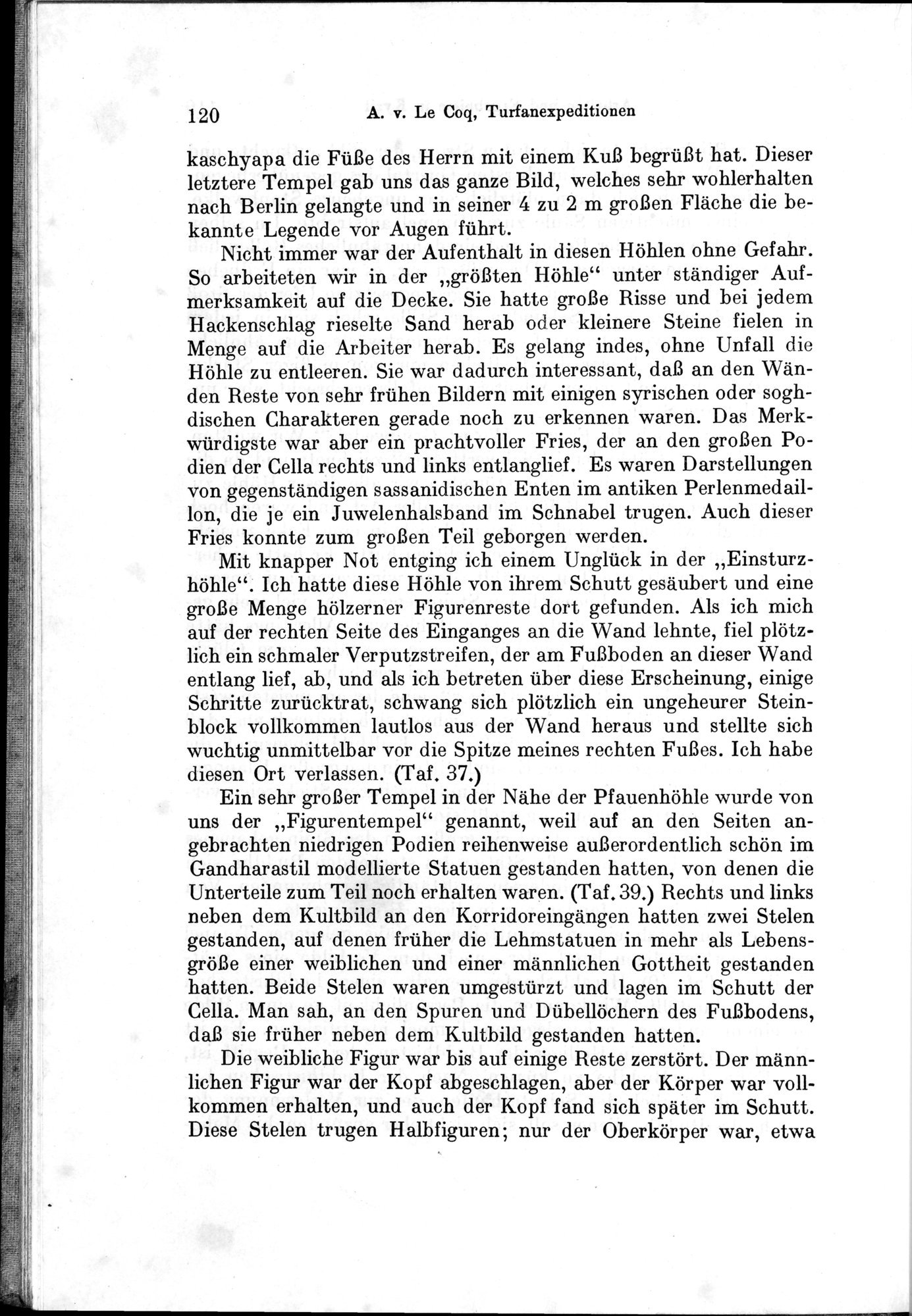 Auf Hellas Spuren in Ostturkistan : vol.1 / Page 172 (Grayscale High Resolution Image)