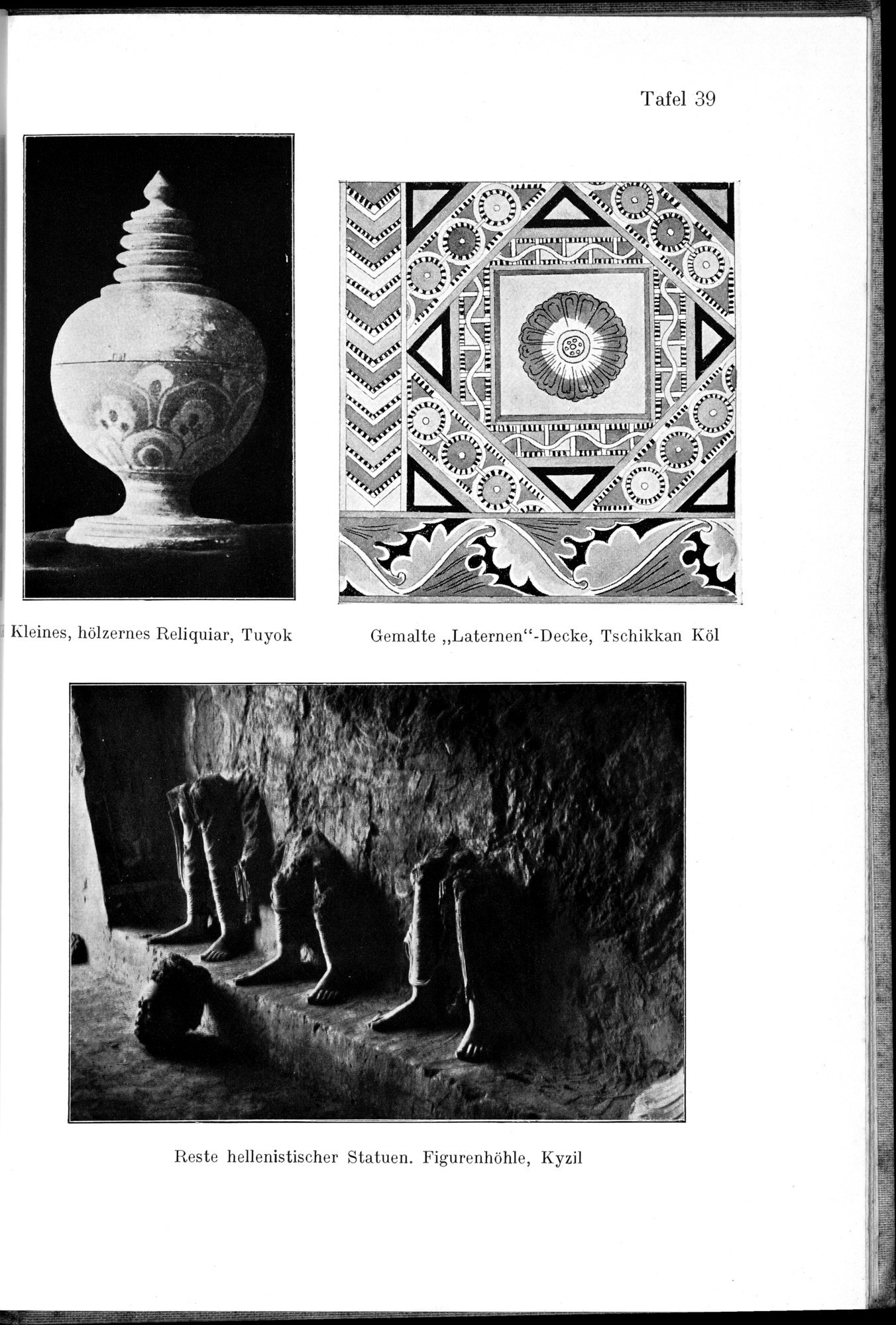 Auf Hellas Spuren in Ostturkistan : vol.1 / Page 175 (Grayscale High Resolution Image)