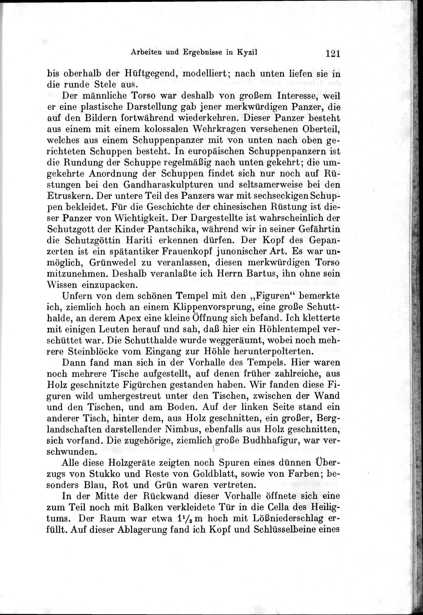Auf Hellas Spuren in Ostturkistan : vol.1 / 177 ページ（白黒高解像度画像）
