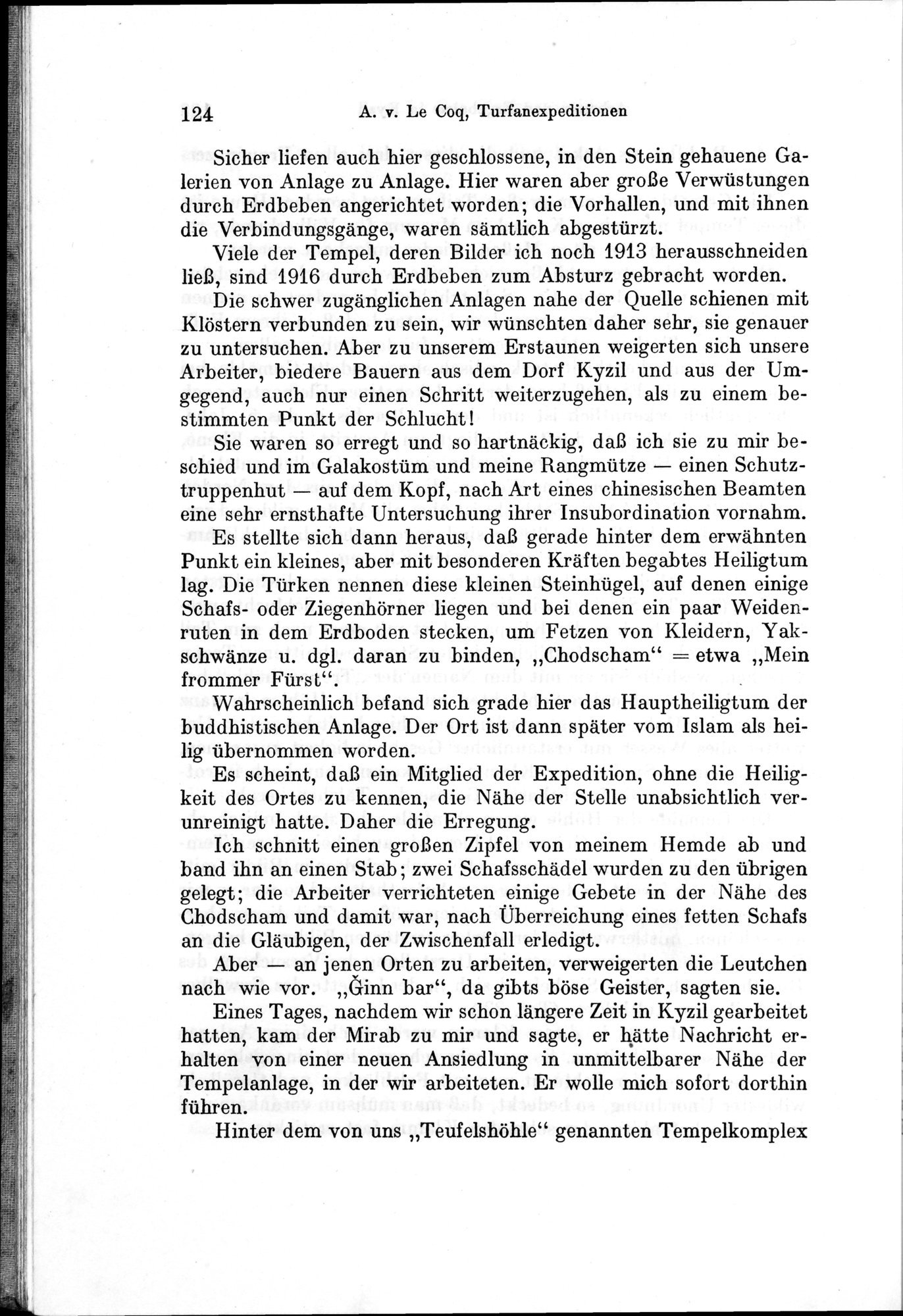Auf Hellas Spuren in Ostturkistan : vol.1 / Page 180 (Grayscale High Resolution Image)