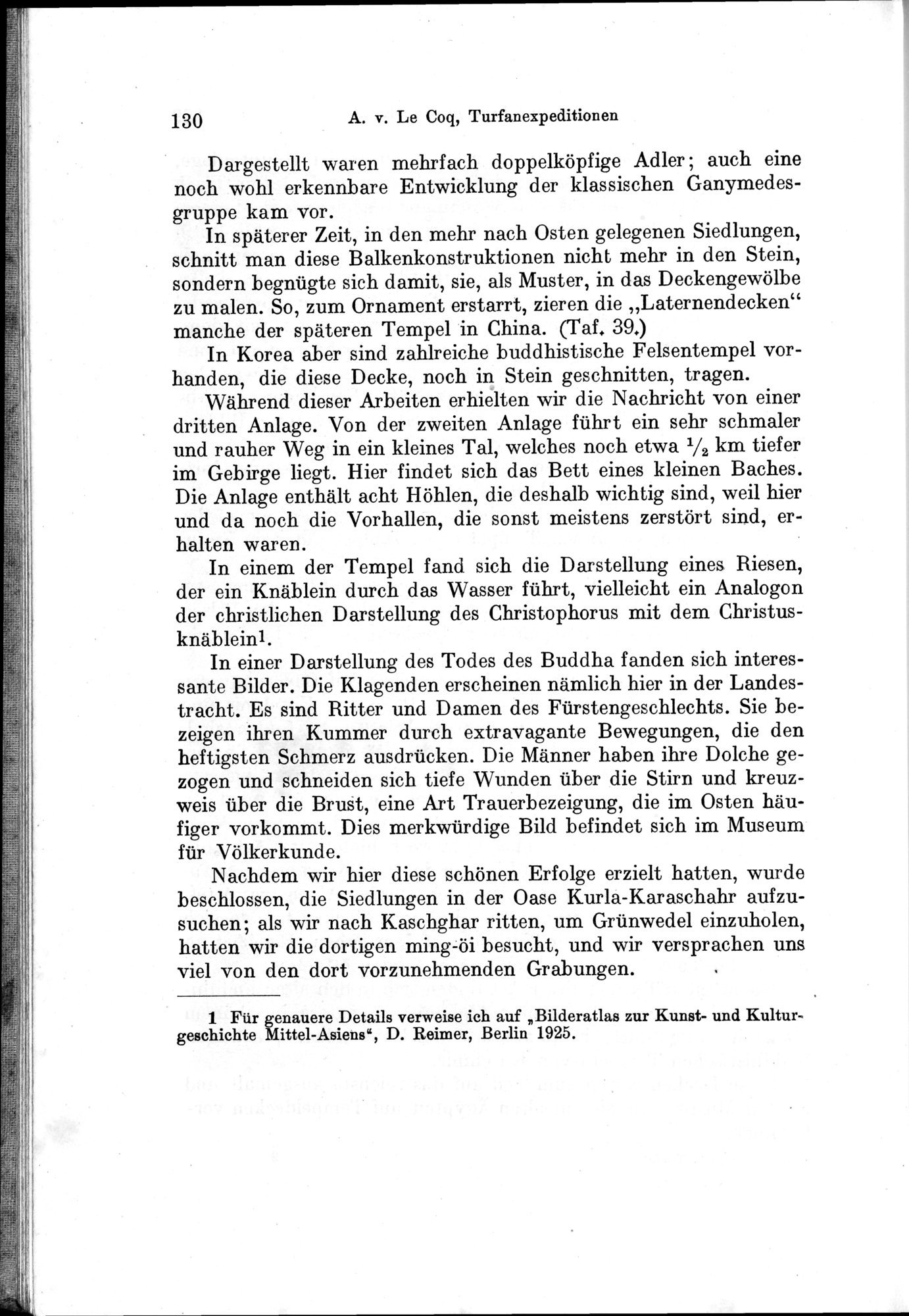 Auf Hellas Spuren in Ostturkistan : vol.1 / Page 188 (Grayscale High Resolution Image)