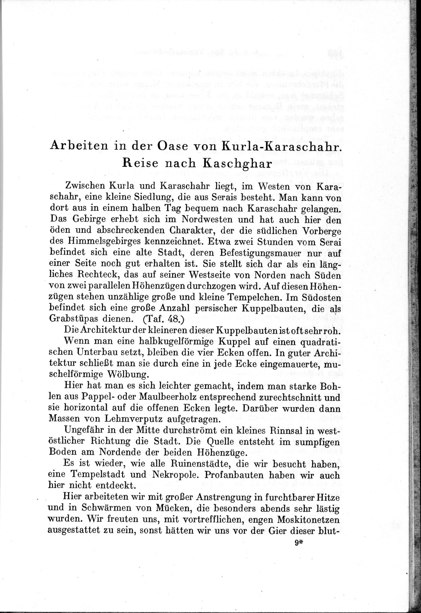Auf Hellas Spuren in Ostturkistan : vol.1 / 189 ページ（白黒高解像度画像）