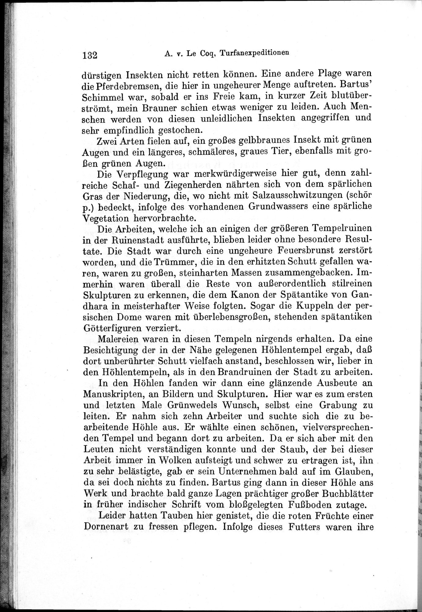 Auf Hellas Spuren in Ostturkistan : vol.1 / Page 190 (Grayscale High Resolution Image)