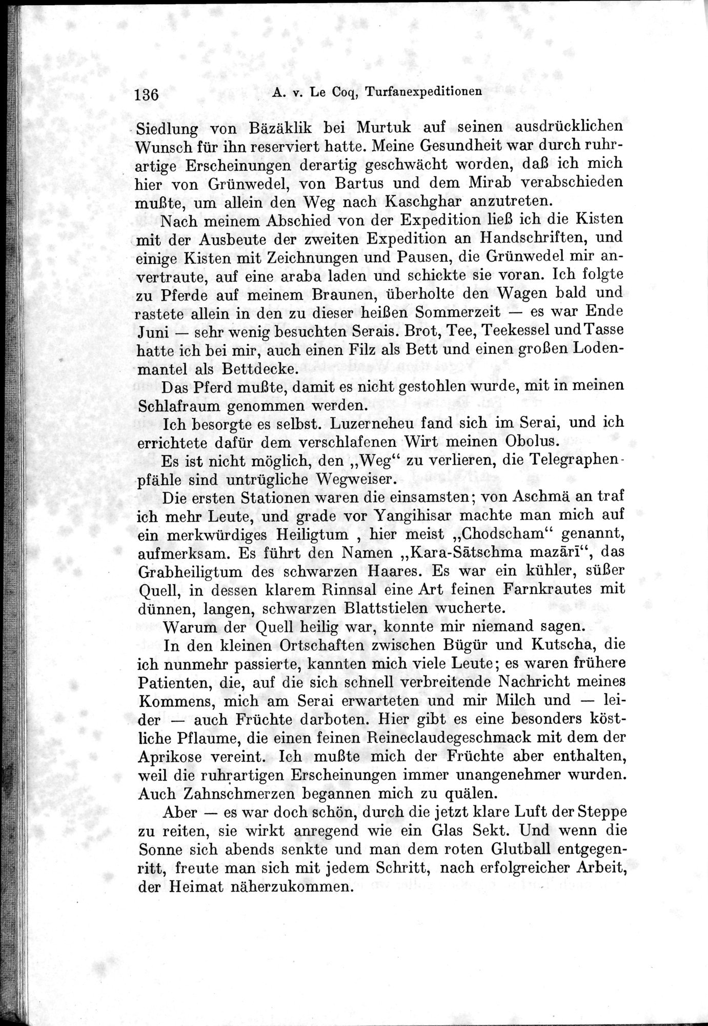 Auf Hellas Spuren in Ostturkistan : vol.1 / Page 194 (Grayscale High Resolution Image)