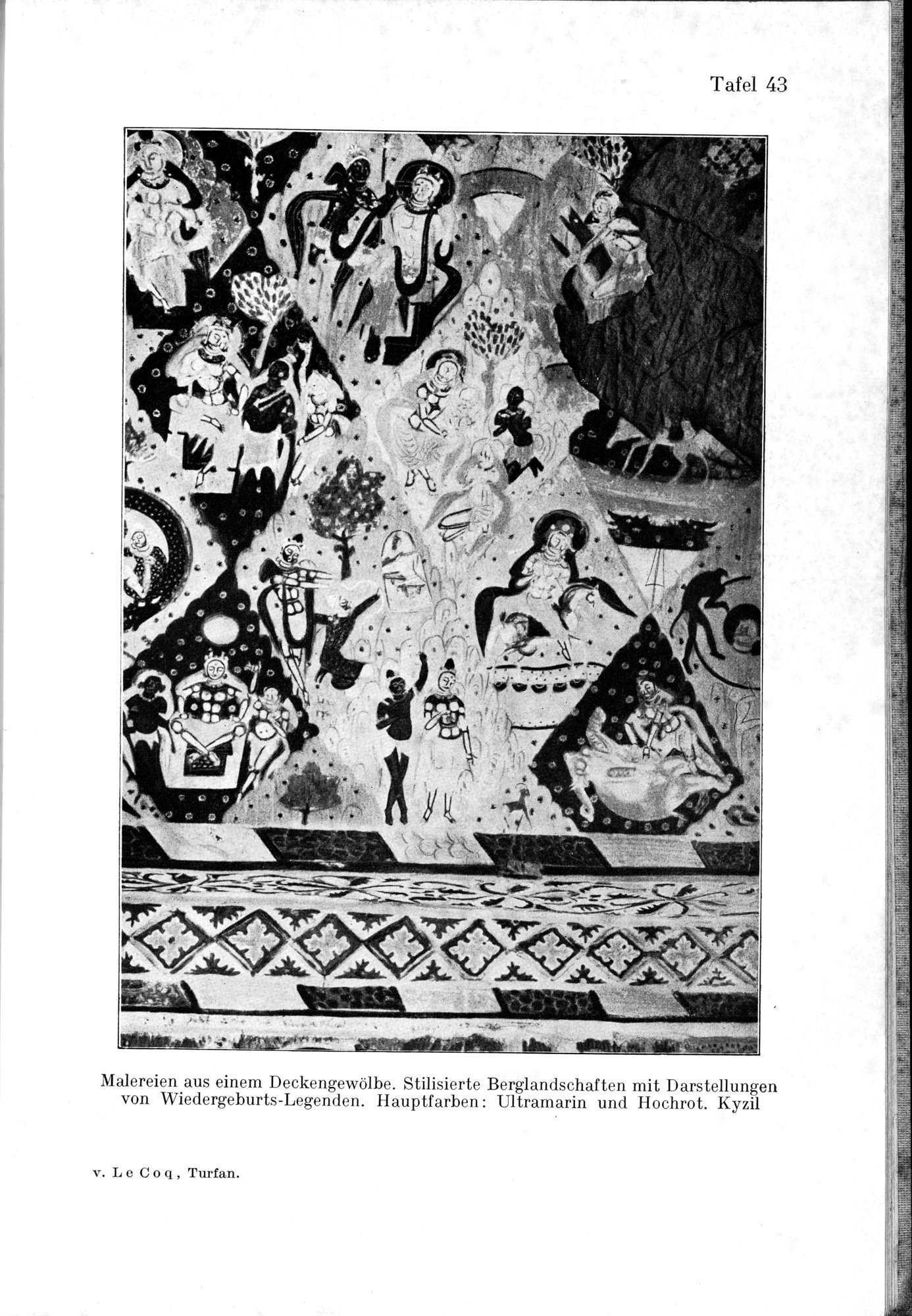 Auf Hellas Spuren in Ostturkistan : vol.1 / Page 195 (Grayscale High Resolution Image)