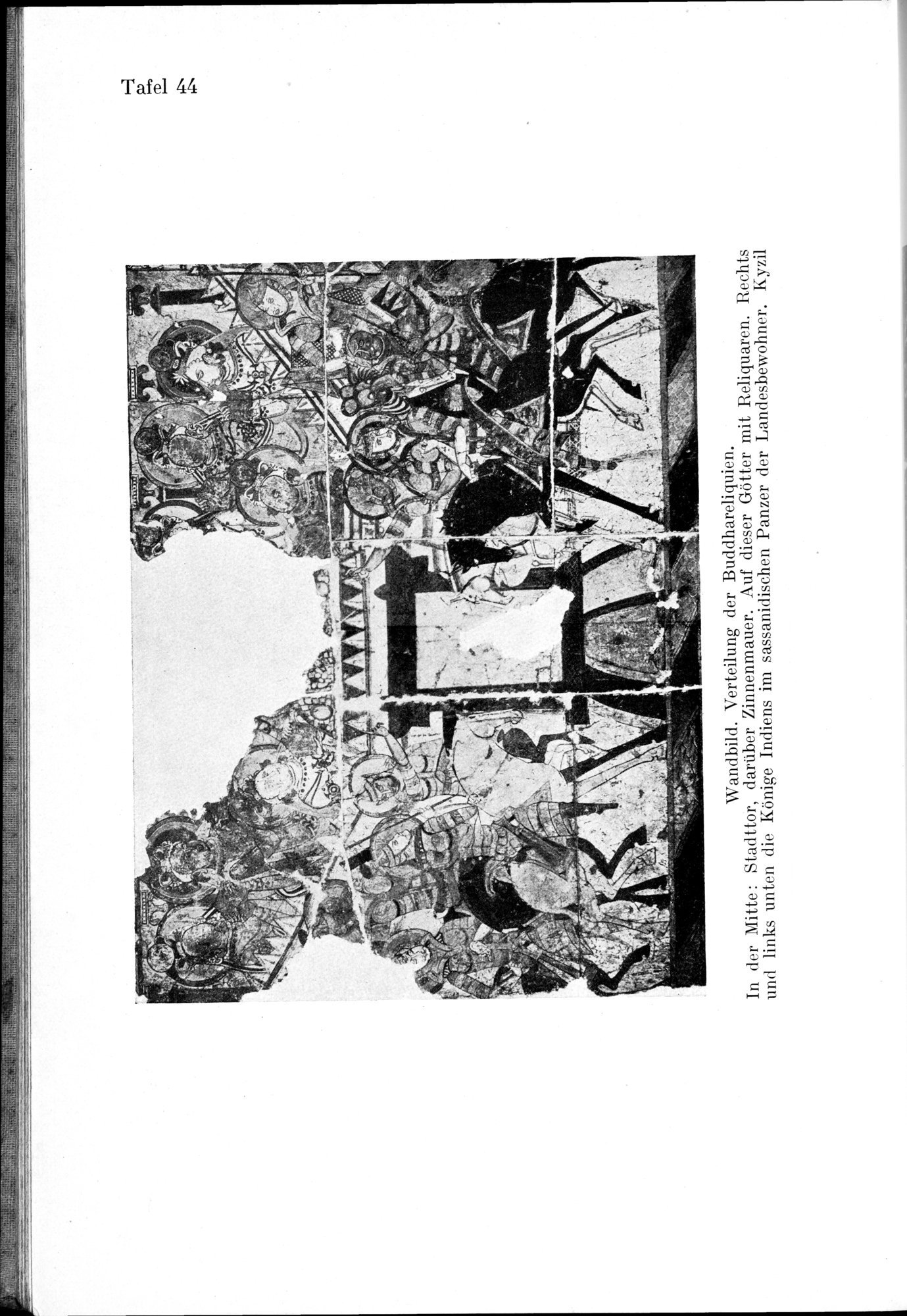 Auf Hellas Spuren in Ostturkistan : vol.1 / Page 196 (Grayscale High Resolution Image)