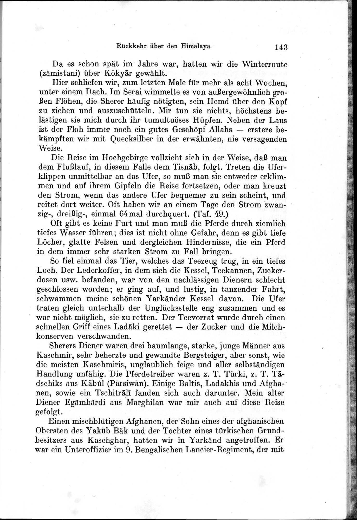 Auf Hellas Spuren in Ostturkistan : vol.1 / 205 ページ（白黒高解像度画像）