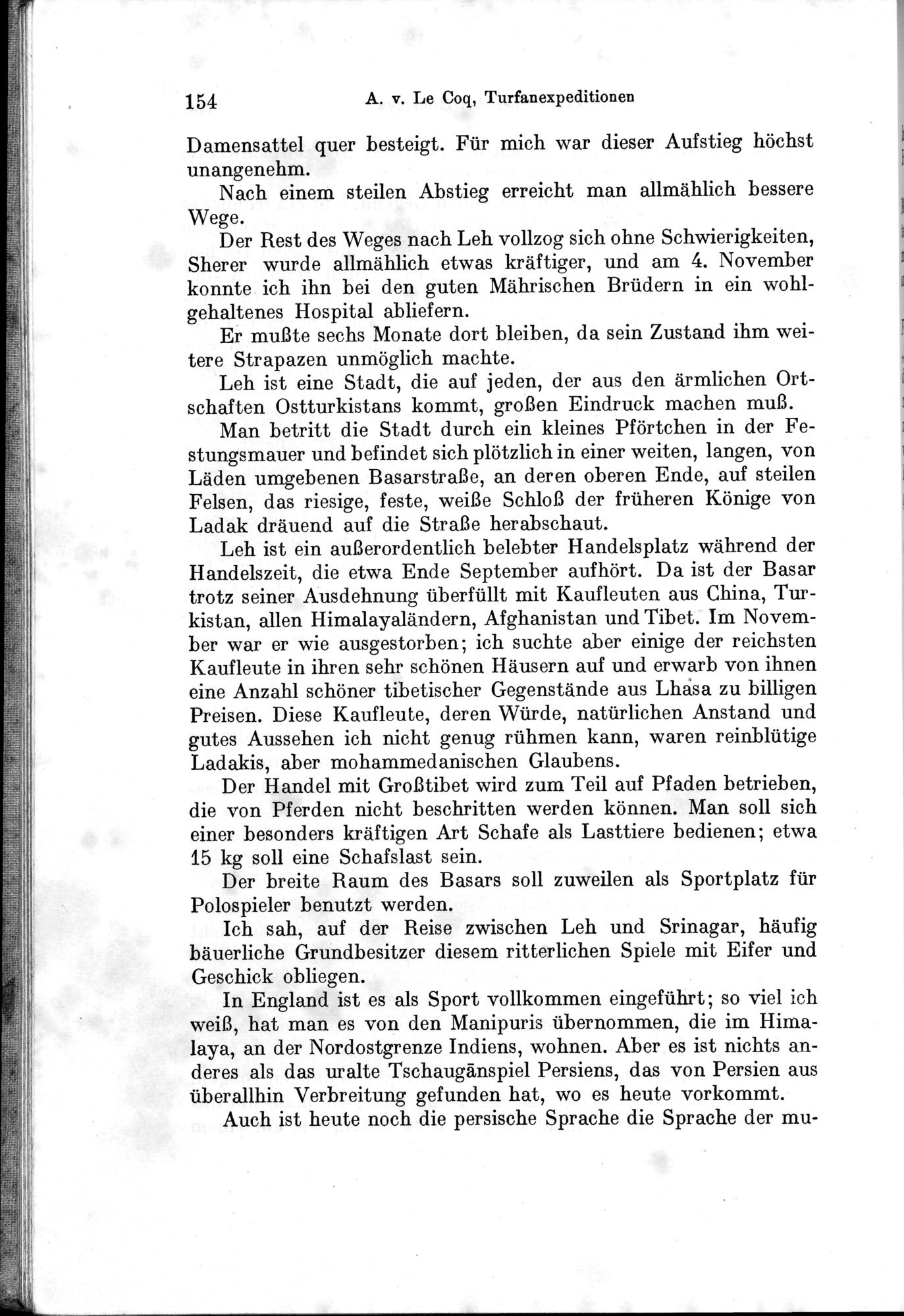 Auf Hellas Spuren in Ostturkistan : vol.1 / 222 ページ（白黒高解像度画像）
