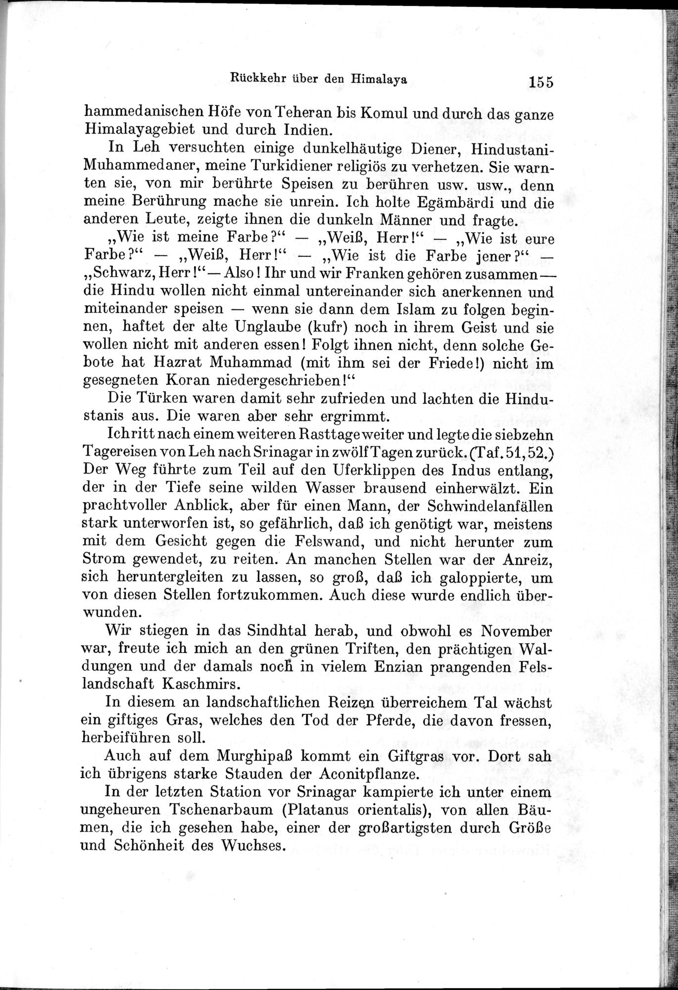 Auf Hellas Spuren in Ostturkistan : vol.1 / 223 ページ（白黒高解像度画像）