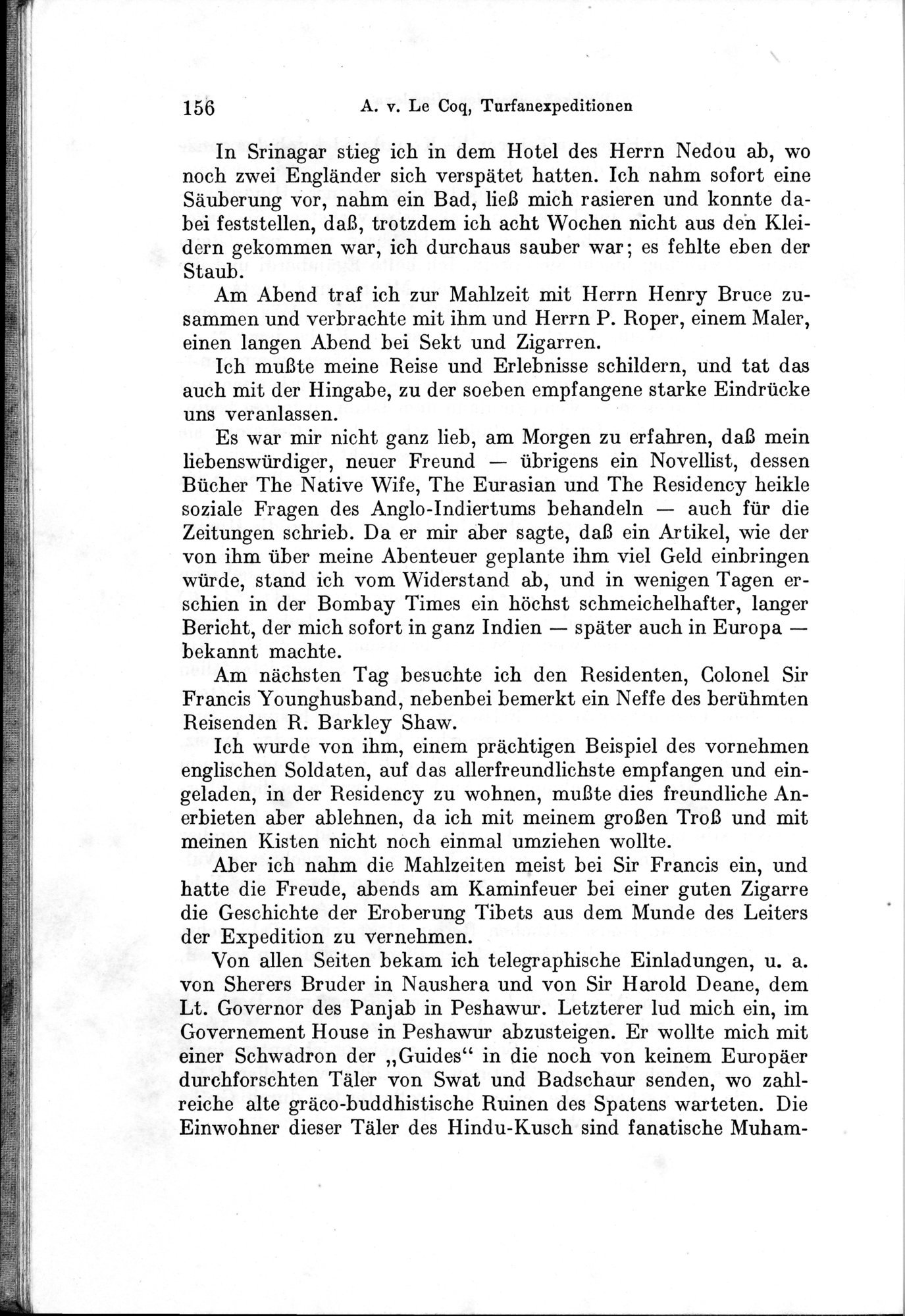 Auf Hellas Spuren in Ostturkistan : vol.1 / 224 ページ（白黒高解像度画像）