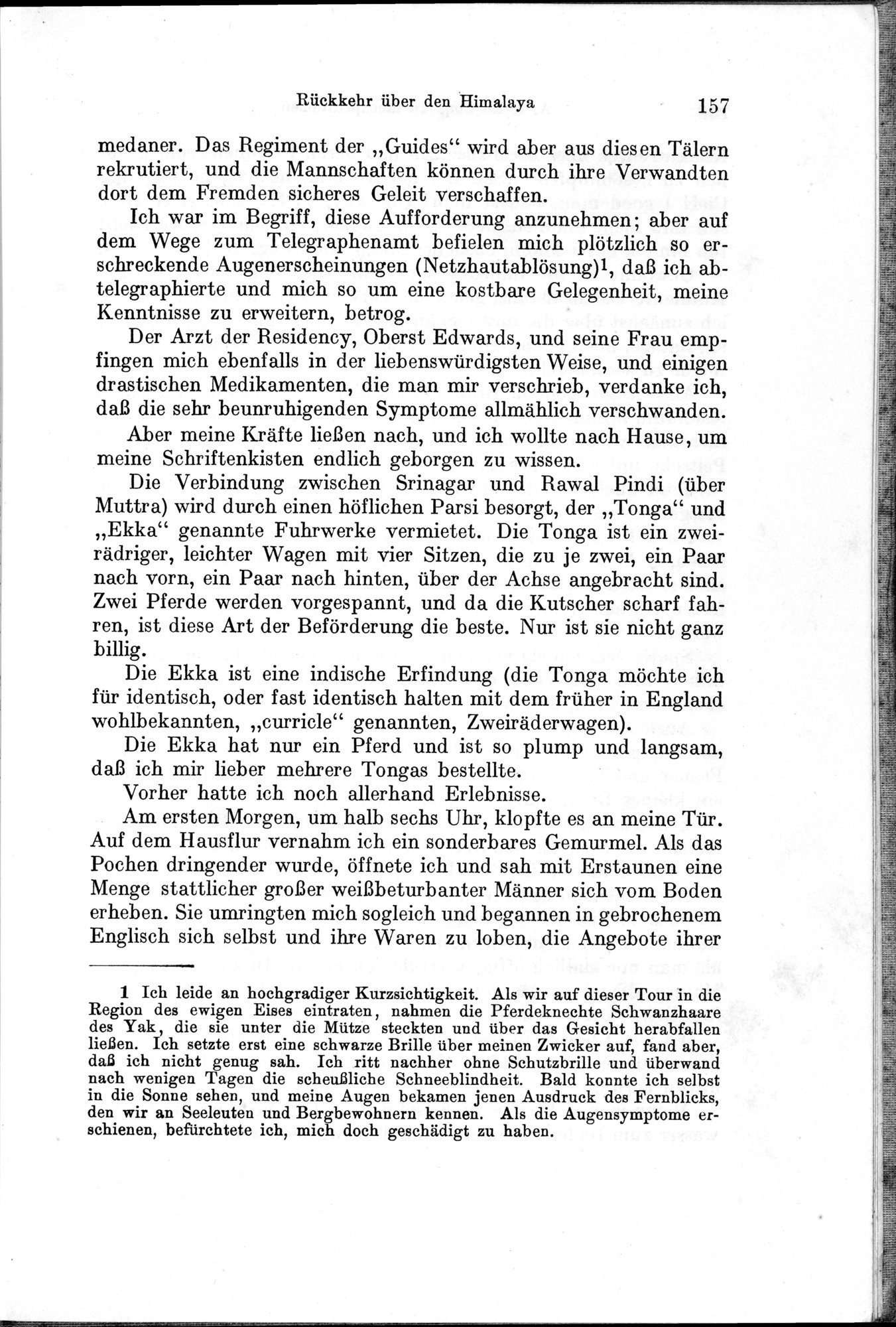 Auf Hellas Spuren in Ostturkistan : vol.1 / 225 ページ（白黒高解像度画像）