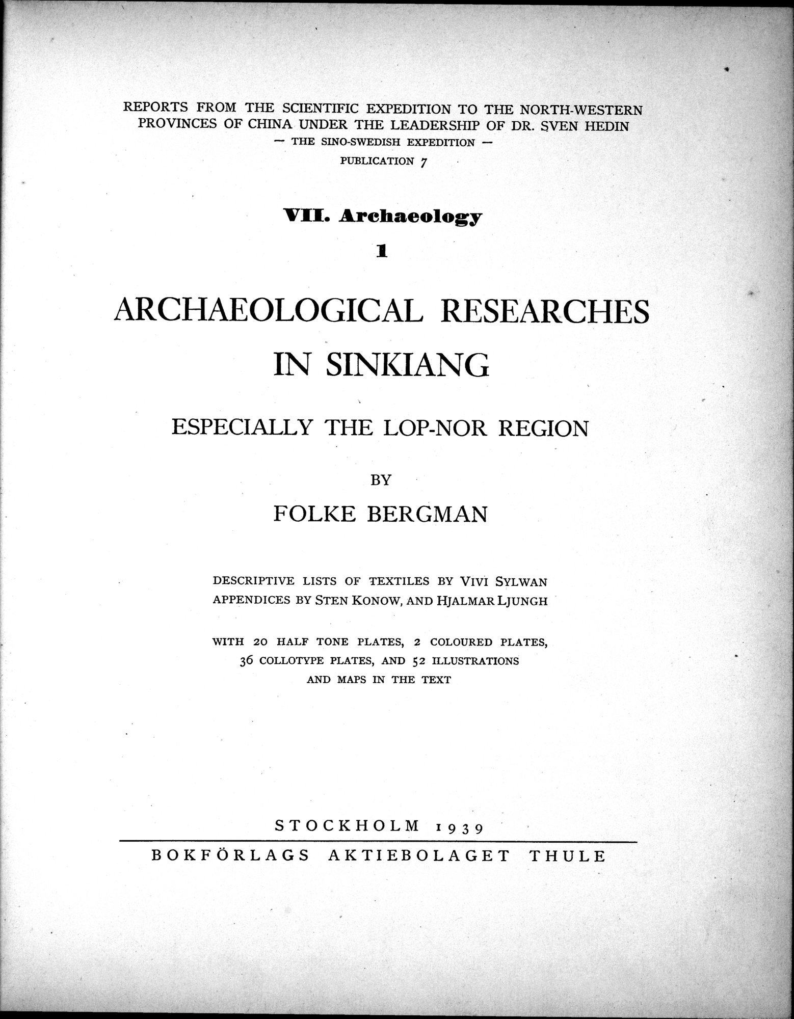 Archaeological Researches in Sinkiang : vol.1 / Page 9 (Grayscale High Resolution Image)