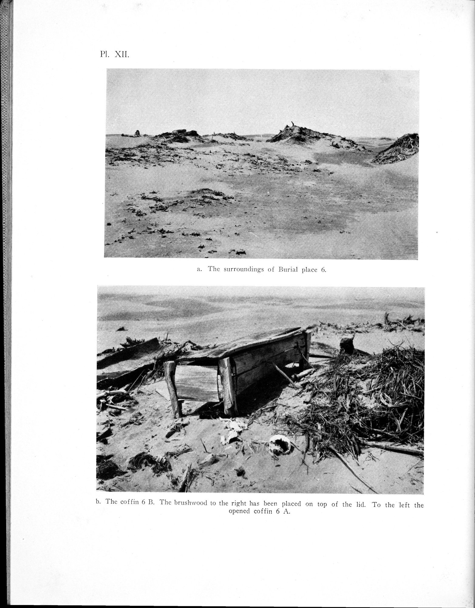 Archaeological Researches in Sinkiang : vol.1 / 130 ページ（白黒高解像度画像）