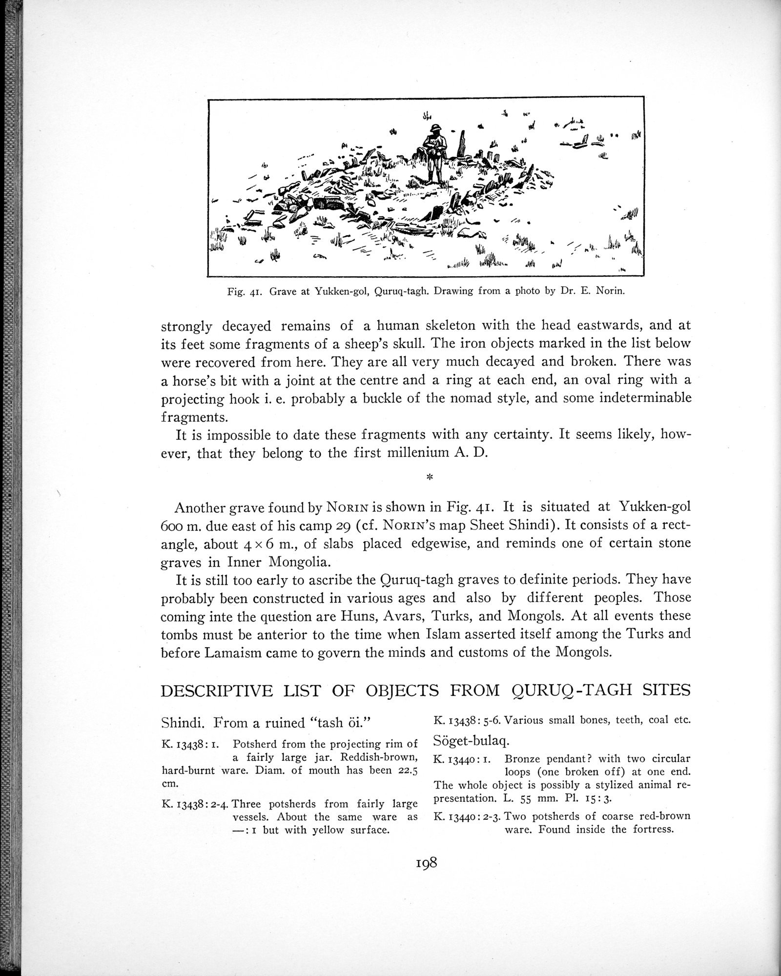 Archaeological Researches in Sinkiang : vol.1 / Page 220 (Grayscale High Resolution Image)