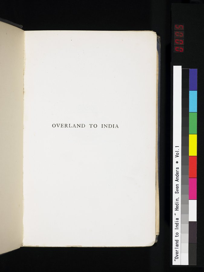 Overland to India : vol.1 / 5 ページ（カラー画像）