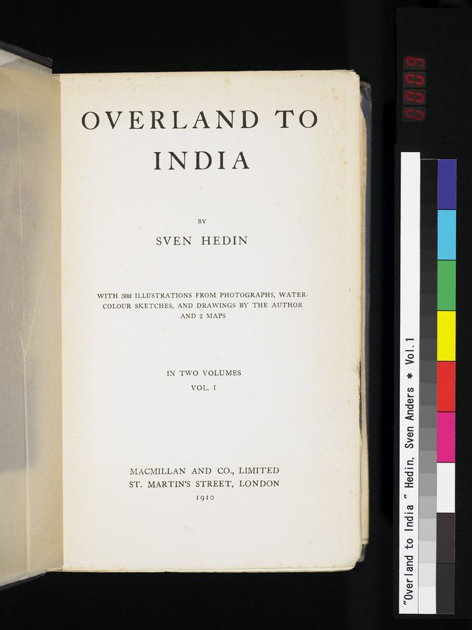 Overland to India : vol.1 / 9 ページ（カラー画像）