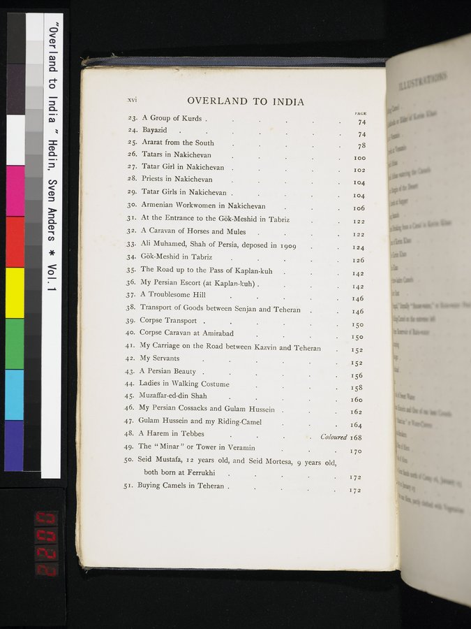 Overland to India : vol.1 / 22 ページ（カラー画像）