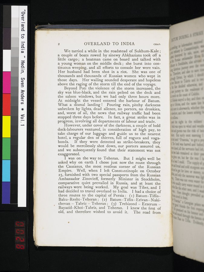 Overland to India : vol.1 / 28 ページ（カラー画像）