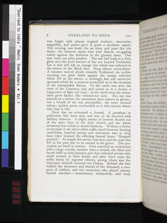 Overland to India : vol.1 / 36 ページ（カラー画像）