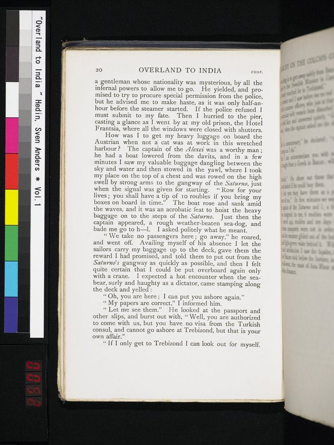 Overland to India : vol.1 / 52 ページ（カラー画像）