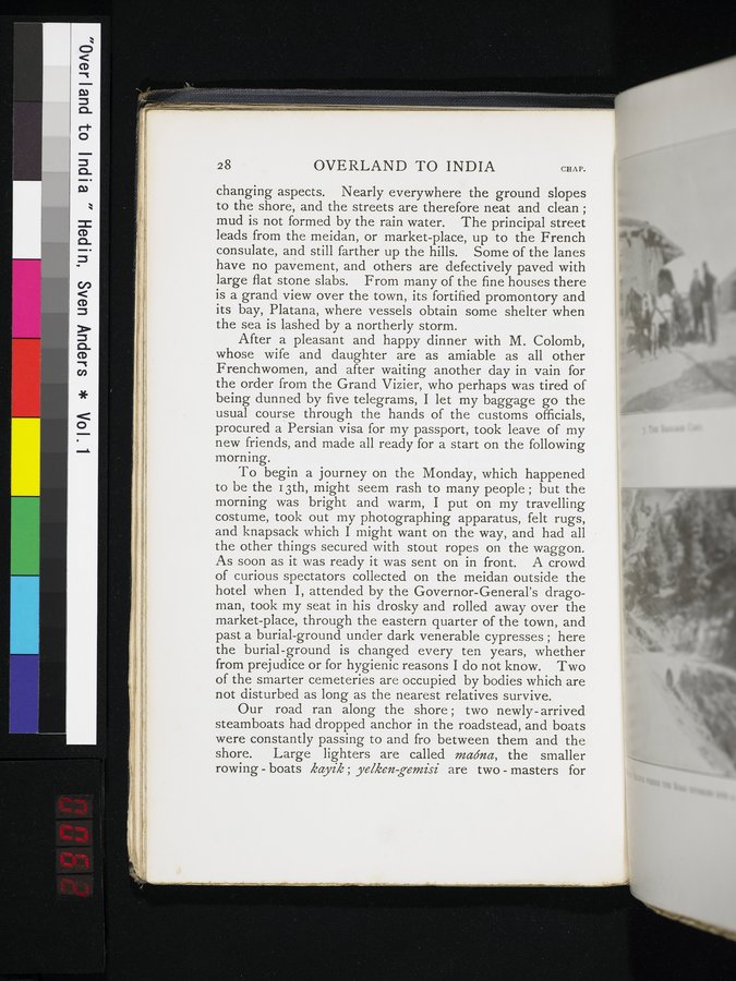 Overland to India : vol.1 / Page 62 (Color Image)