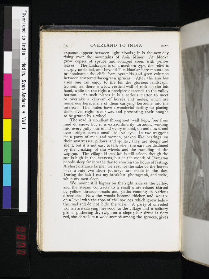 Overland to India : vol.1 / 70 ページ（カラー画像）