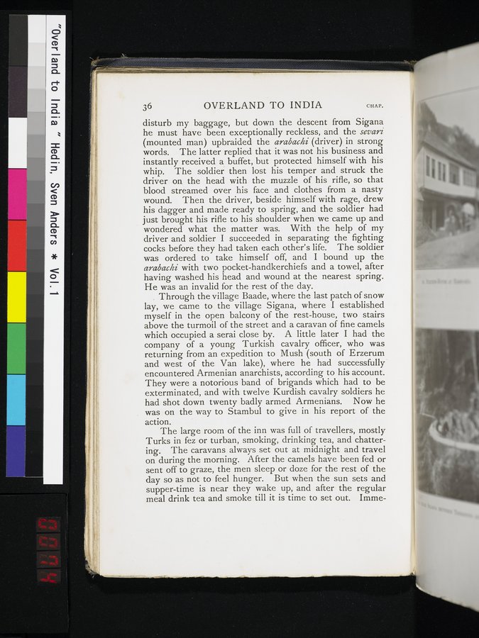 Overland to India : vol.1 / 74 ページ（カラー画像）