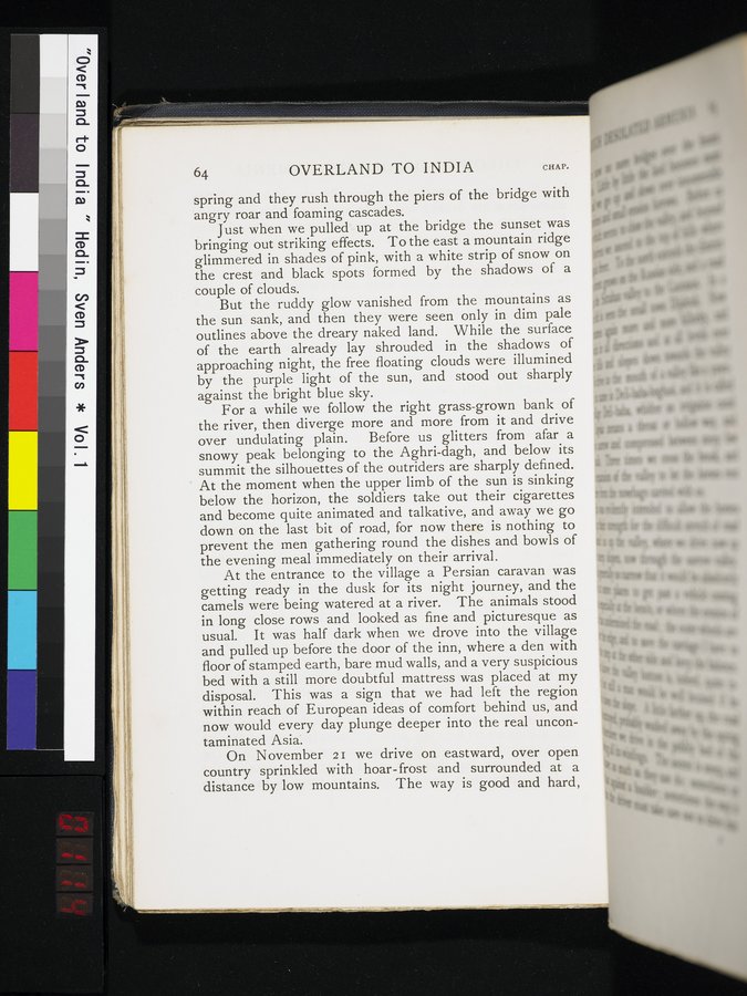 Overland to India : vol.1 / 114 ページ（カラー画像）