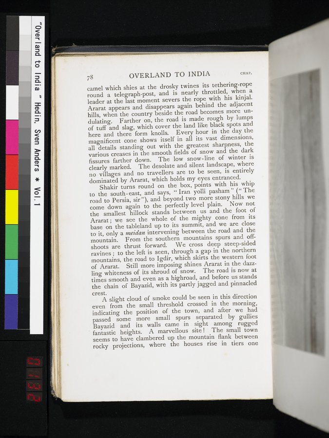 Overland to India : vol.1 / 132 ページ（カラー画像）