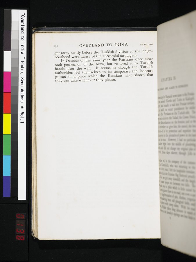 Overland to India : vol.1 / 138 ページ（カラー画像）