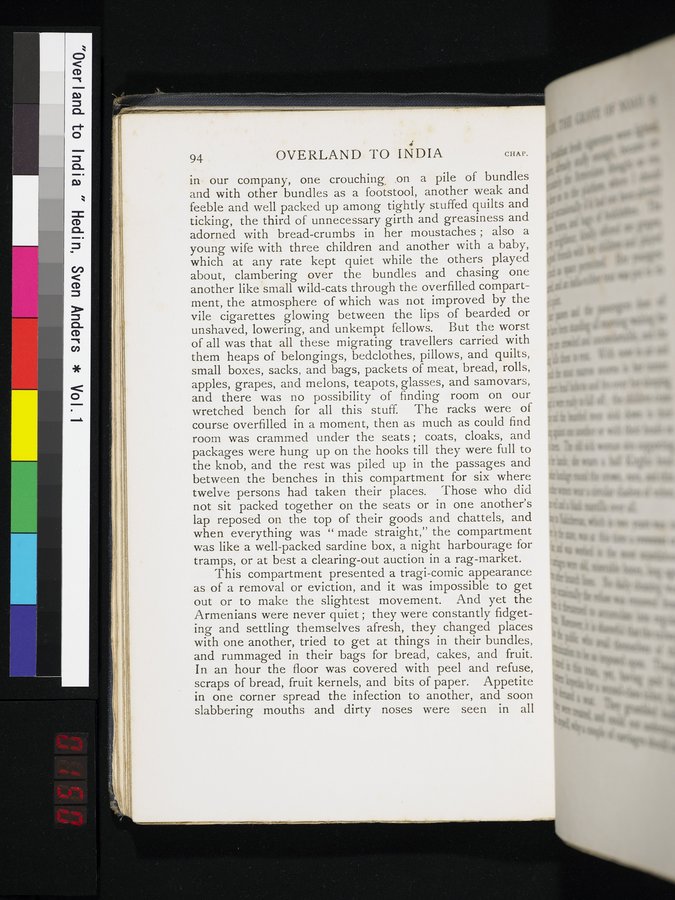 Overland to India : vol.1 / 150 ページ（カラー画像）