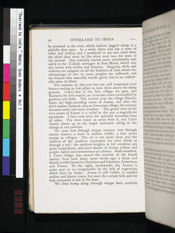 Overland to India : vol.1 / 152 ページ（カラー画像）