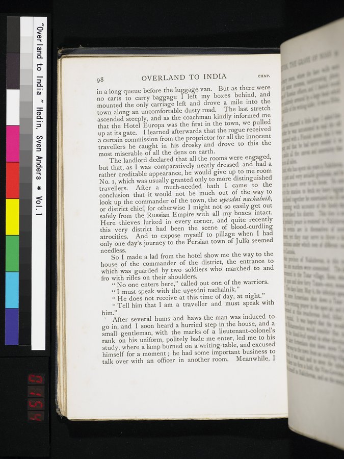 Overland to India : vol.1 / 154 ページ（カラー画像）
