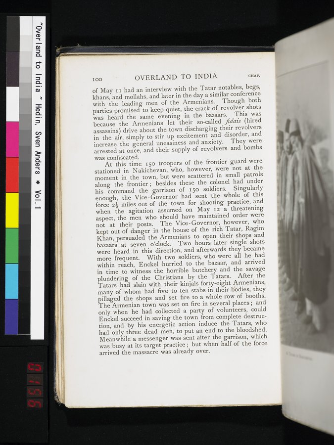 Overland to India : vol.1 / 156 ページ（カラー画像）