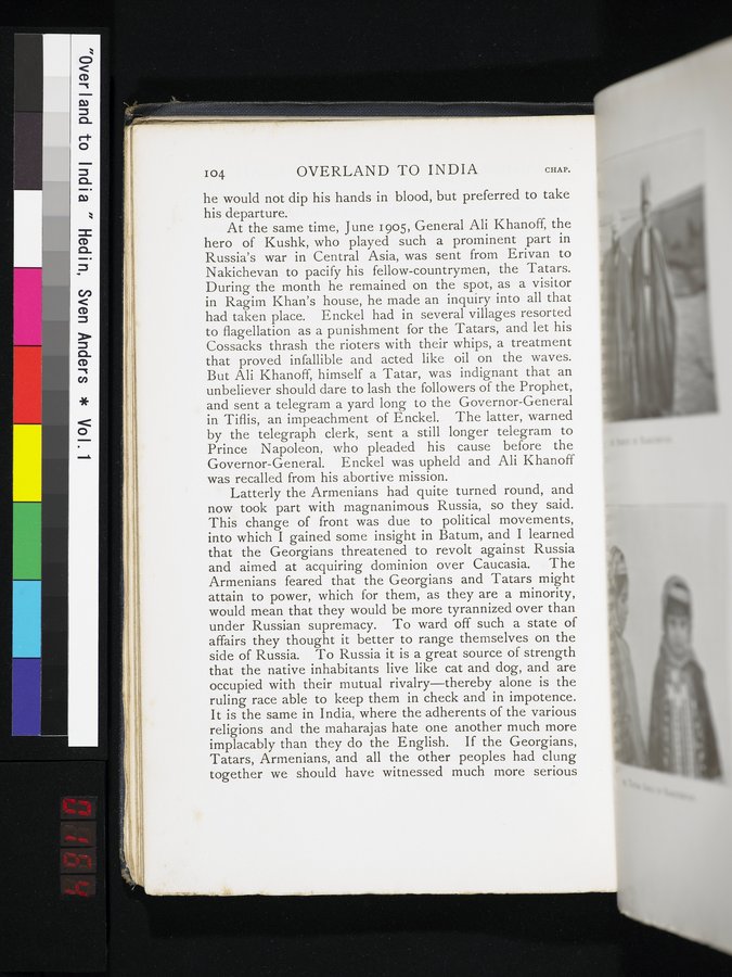 Overland to India : vol.1 / 164 ページ（カラー画像）
