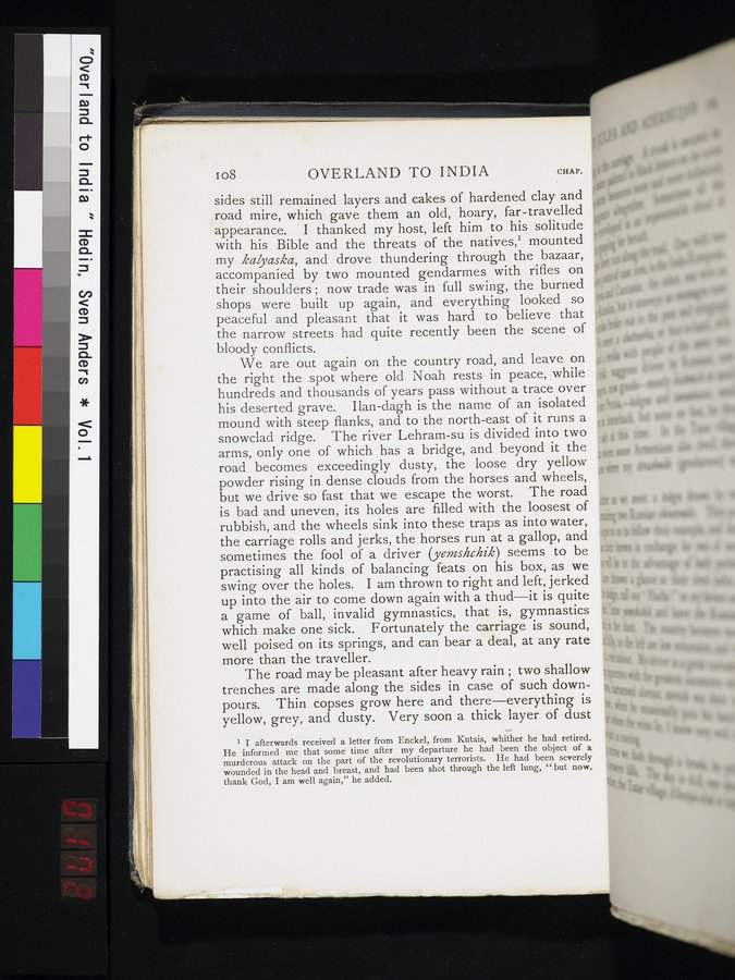 Overland to India : vol.1 / 172 ページ（カラー画像）